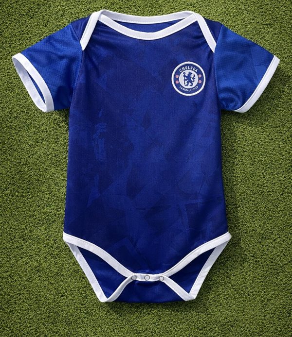 Chelsea Baby Bodysuit | Infant Soccer Romper | Chelsea Blue Jersey for Newborn