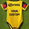 Club América Baby Soccer Bodysuit | Yellow Color Jersey Romper Club América Baby Soccer Bodysuit | Yellow Color Jersey Romper