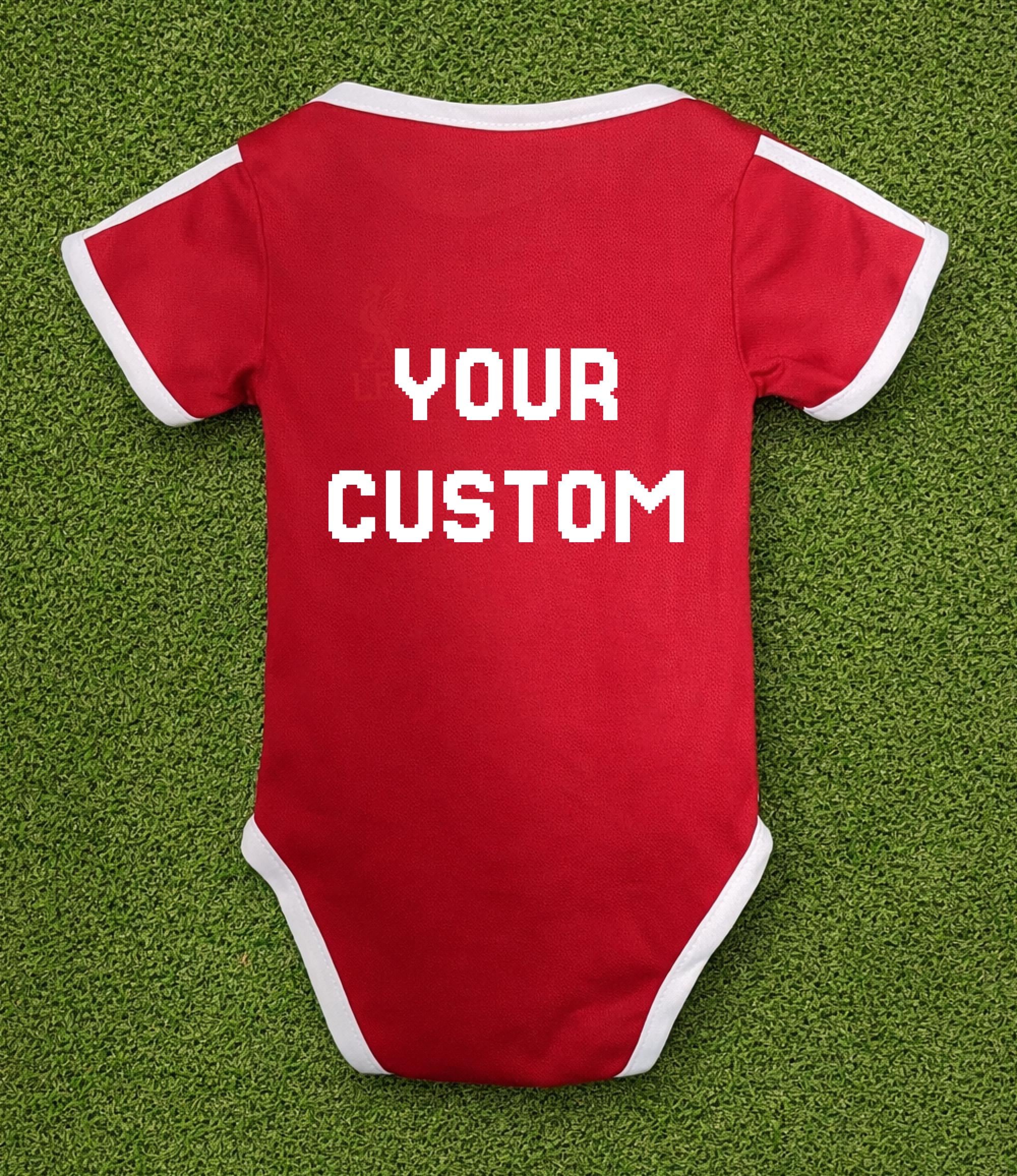 il_fullxfull.7676094719_ddbh Liverpool Baby Soccer Bodysuit | Red Color Jersey Romper