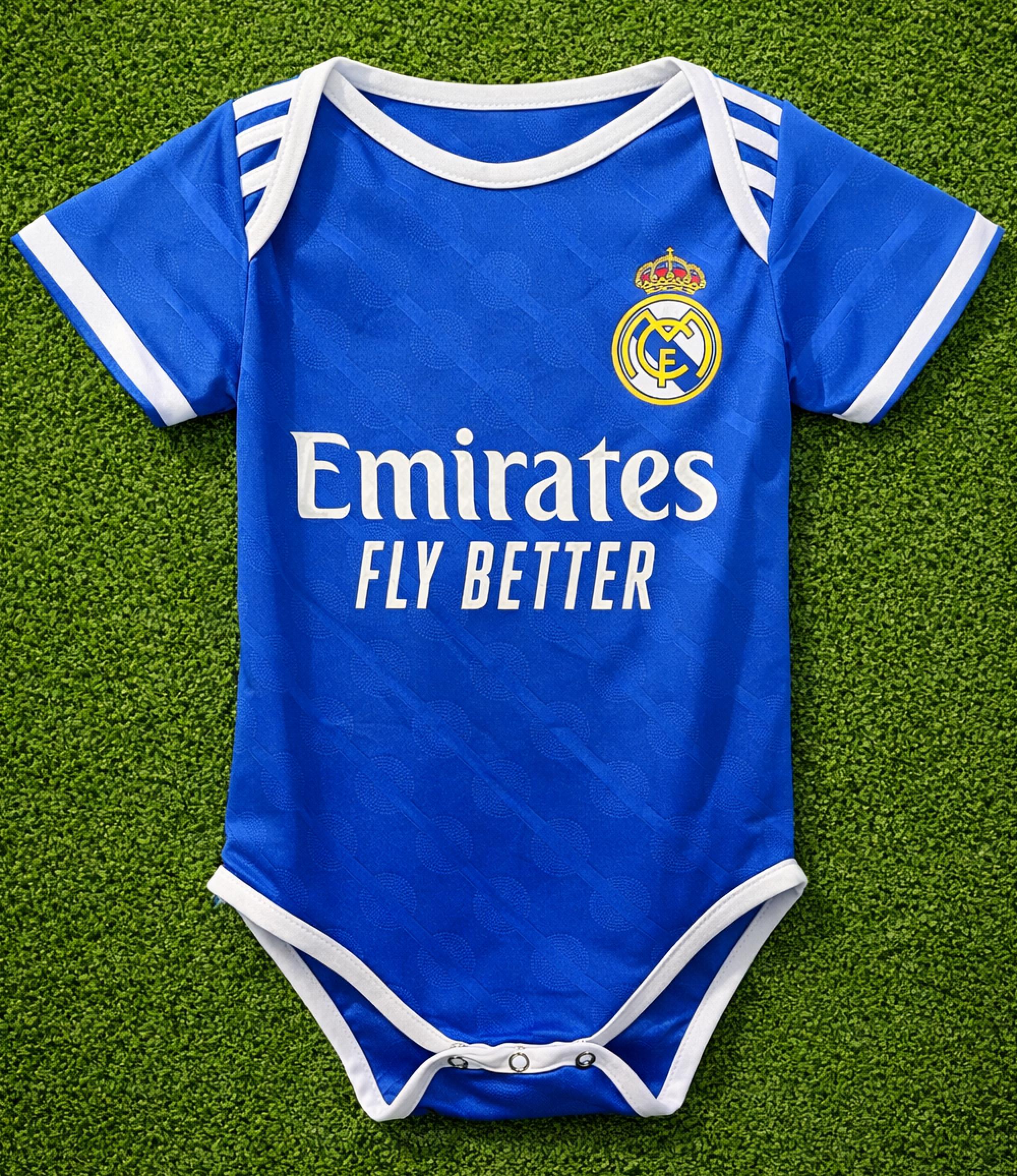 il_fullxfull.7676128309_jq93 Real Madrid Away Baby Soccer Bodysuit | Blue Color Jersey Romper