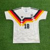 Jürgen Klinsmann Number #18 Germany 1990 World Cup Retro Football Jersey Kit Jürgen Klinsmann Number #18 Germany 1990 World Cup Retro Football Jersey Kit