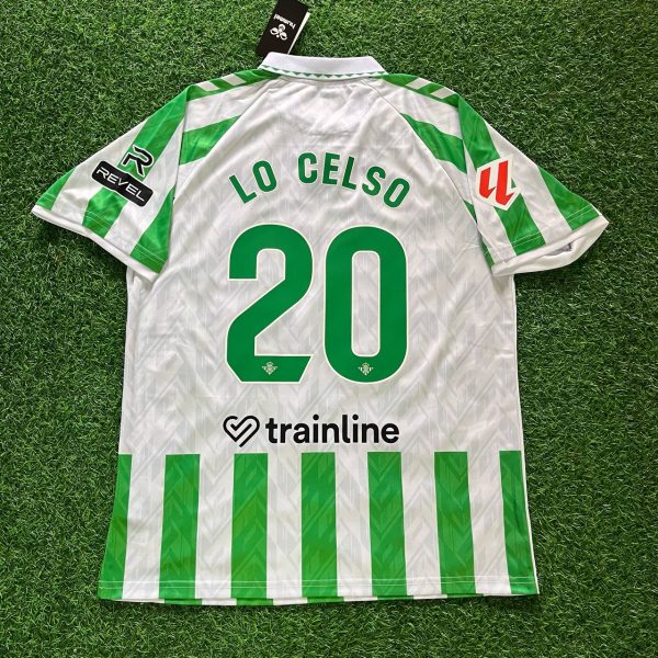 Giovani Lo Celso Number #20 – Real Betis Jersey – | Trikot | Maillot Soccer Shirt
