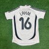 Philipp Lahm Number #16 Germany Deutschland 2006 World Cup White Retro Soccer Jersey Trikot Maillot Maglia Philipp Lahm Number #16 Germany Deutschland 2006 World Cup White Retro Soccer Jersey Trikot Maillot Maglia