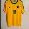 Kaka Leite Brazil 2010 World Cup Retro Yellow Jersey Trikot