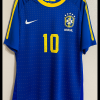 Kaka Leite Brazil 2010 World Cup Retro Blue Jersey Trikot