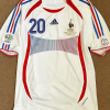 David Trezeguet France 2006 World Cup Final White Retro Kit – | Trikot | Maillot David Trezeguet France 2006 World Cup Final White Retro Kit – | Trikot | Maillot