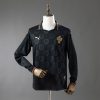 Portugal 2026 Special Edition Long Sleeve Jersey - "Black Panther" Eusébio Tribute - Premium Black & Gold Kit Portugal 2026 Special Edition Long Sleeve Jersey - "Black Panther" Eusébio Tribute - Premium Black & Gold Kit