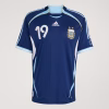 2006 Argentina Reissue Away Shirt Messi #19