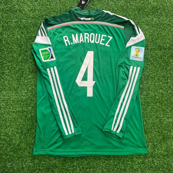 Rafael Marquez Mexico 2014 Brazil World Cup Retro Jersey Trikot Maglia Camiseta