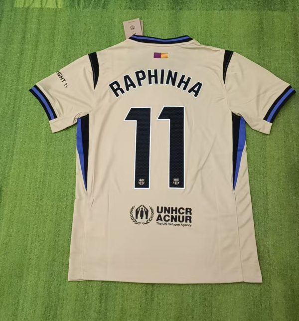 Raphinha Barcelona Away New Season 2026 Jersey Trikot Maillot Soccer Shirt