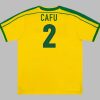 Cafu - Brazil 1998 Home Retro Football Kit Jersey Trikot Maillot Soccer Shirt