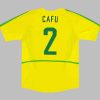 Cafu Brazil 2002 World Cup Retro Football Jersey Soccer Shirt Cafu Brazil 2002 World Cup Retro Football Jersey Soccer Shirt