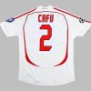 Cafu Milan 2007 CL Final White Retro Football Jersey Trikot