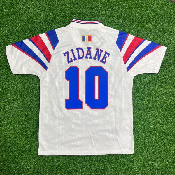 Zinedine Zidane France 1996 Retro Jersey Maillot Trikot