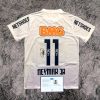 Neymar Jr Santos SIGNED Shirt Jersey 2012 Home Kit - COA - Retro Style
