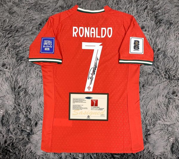 Cristiano Ronaldo SIGNED Portugal 25/26 Home Jersey/Shirt - COA - 2025