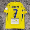 Cristiano Ronaldo SIGNED Al Nassr 24/25 Home Jersey/Shirt - COA - 2024