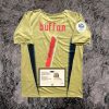Gianluigi Buffon SIGNED Italy 2006 World Cup Home Jersey/Shirt - COA - Retro