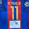 Neymar Jr SIGNED Barcelona 16/17 Home Jersey/Shirt - COA - 2016