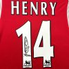 Thierry Henry SIGNED Arsenal 03/04 Home Jersey/Shirt - COA - 2003