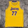 Luka Doncic SIGNED Dončić Signature LA Lakers Yellow Home Shirt/Jersey - COA - 24/25