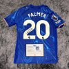 Cole Palmer SIGNED Chelsea 24/25 Home Jersey/Shirt - COA - 2024