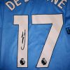 Kevin De Bruyne SIGNED Man City 24/25 FINAL Home Jersey/Shirt - COA - 2025