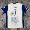 Son Heung-min SIGNED Tottenham Spurs Europa League FINAL Signature Shirt Jersey - COA - 24/25
