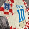 Luka Modric SIGNED Croatia 21/22 World Cup Home Jersey/Shirt - COA - 2022