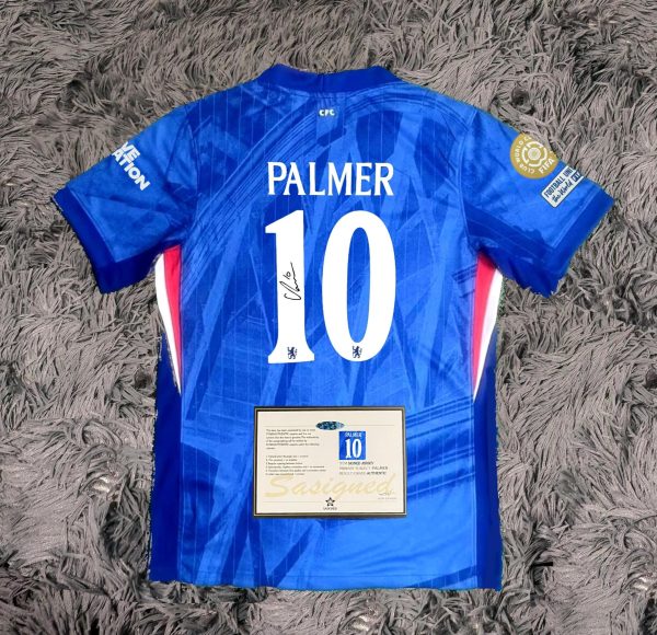 Cole Palmer SIGNED Chelsea Jersey Club World Cup Champions 25/26 - COA - 2025