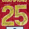 Liverpool FULL 2024 SIGNED Champions Team Squad Signature Jersey/Shirt + COA 24/25