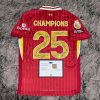 Liverpool FULL 2024 SIGNED Champions Team Squad Signature Jersey/Shirt + COA 24/25