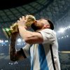 Lionel Messi SIGNED Argentina WORLD Cup Home Jersey/Shirt - COA - 2022