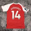 Viktor Gyökeres SIGNED Arsenal 25/26 Home Jersey/Shirt - COA - 2025