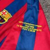 Lionel Messi SIGNED Barcelona 04/05 Home UCL #30 Jersey/Shirt - COA - 2005 Retro