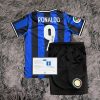 Ronaldo R9 SIGNED Inter Milan 98/99 Home Jersey/Shirt - COA - 1998 Retro