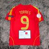 Fernando Torres SIGNED Spain Final 07/08 Home Jersey/Shirt - COA - 2008