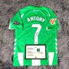 Antony SIGNED Real Betis 25/26 Home Jersey/Shirt - COA - 2025