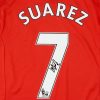 Luis Suarez SIGNED Liverpool Home RECORD 13/14 Jersey/Shirt - COA - 2013