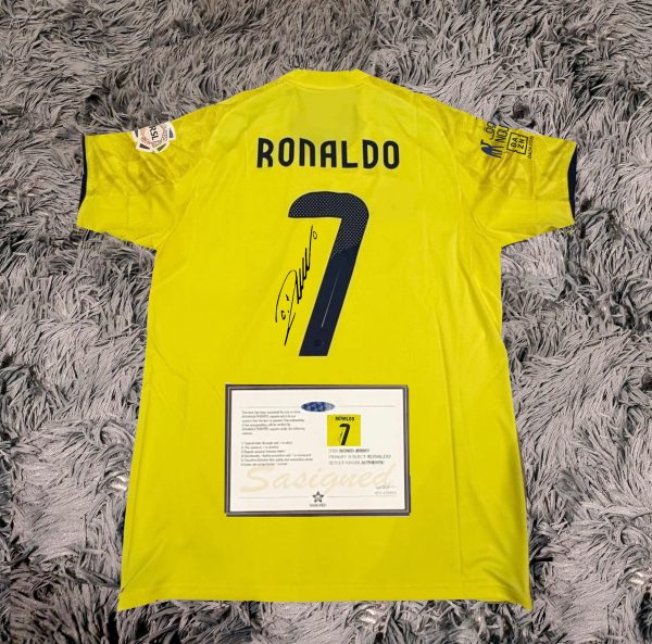 Cristiano Ronaldo SIGNED Al Nassr 25/26 Home Jersey/Shirt - COA - 2025