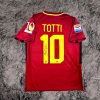 Francesco Totti SIGNED Roma Final Jersey/Shirt - COA - 2017 Retro