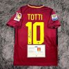 Francesco Totti SIGNED Roma Final Jersey/Shirt - COA - 2017 Retro