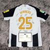 Newcastle FULL 2024 SIGNED Newcastle Jersey Carabao Cup Winners 24/25 - COA