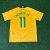 Neymar JR Brazil 2010 World Cup Retro Yellow Jersey Trikot Neymar JR Brazil 2010 World Cup Retro Yellow Jersey Trikot