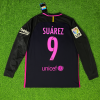 Luis Suarez Barcelona 14/15 Retro Pink Printing Long Sleeve Jersey Maillot Trikot Maglia Luis Suarez Barcelona 14/15 Retro Pink Printing Long Sleeve Jersey Maillot Trikot Maglia